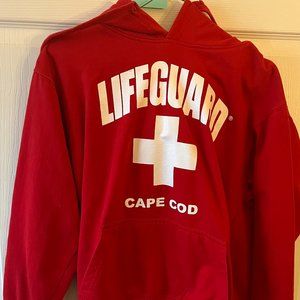 Cape Cod Lifeguard Hoodie Red